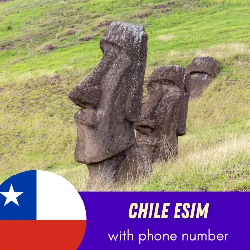 Chile eSIM with phone number